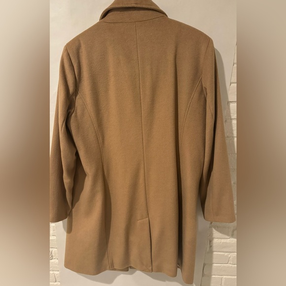 Calvin Klein Camel Coat - Picture 3 of 4